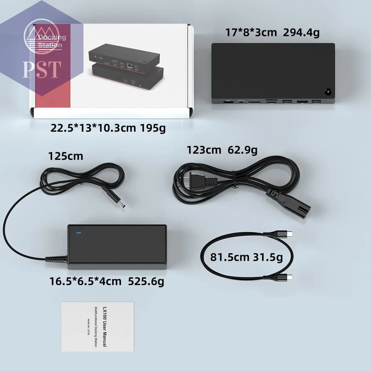 USB HUB Docking Station USB-C USB 3.0 HDMI 4k PST PS Tradings Zubehör PST PS Tradings  PST PS Tradings