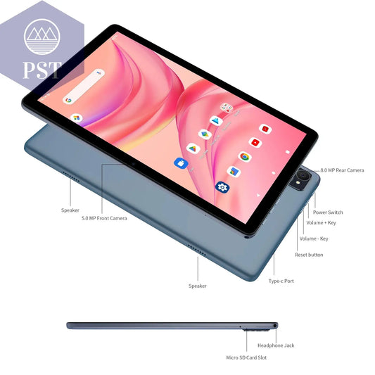 VASOUN Android 14 Tablet 10.1", 12GB(6+6 Expand) RAM, 128GB ROM, Octa Core, Dual SIM 4G Unlocked with 2.4G/5G Wifi GPS PST PS Tradings  PST PS Tradings  PST PS Tradings VASOUN Android 14 Tablet 10.1", 12GB(6+6 Expand) RAM, 128GB ROM, Octa Core, Dual SIM 4G Unlocked with 2.4G/5G Wifi GPS