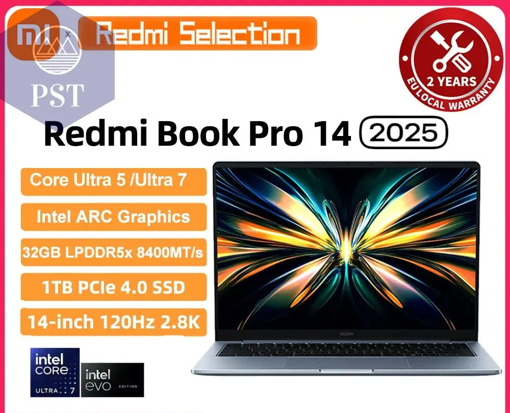 Xiaomi REDMI Book Pro 14 Laptop 32GB 1TB i5 - i7 PST PS Tradings Laptop PST PS Tradings  PST PS Tradings