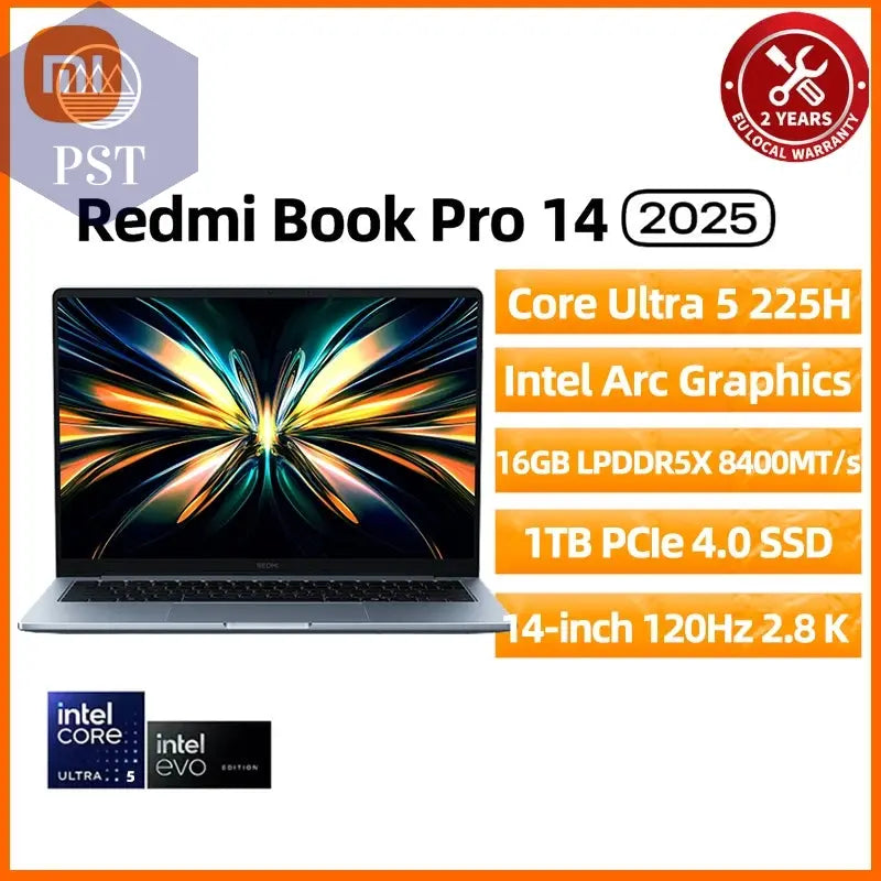 Xiaomi REDMI Book Pro 14 Laptop 32GB 1TB i5 - i7 PST PS Tradings Laptop PST PS Tradings Ultra-5-16GB-1T-spain PST PS Tradings