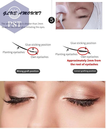 Yelix Eyelash Extension Glue 0.5-1 Sec Fast Dry Individual Lashes Glue Sensitive Eye Eyelash Glue Wholesale Customization PST PS Tradings  PST PS Tradings  PST PS Tradings