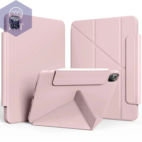 ZOYU Case iPad 10 Air 11 4/5 10.9 Pro 11 13 2024  Detachable Y-Shaped Folding, iPad 10.2 7/8/9th Gen Rotate 360°Detachable Cover - PST PS Tradings