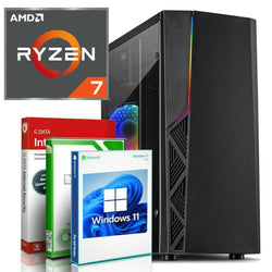 Wind.11 AMD RYZEN 7 4700 GAMING PC RTX 3050 8GB GDDR6 1TB SSD 16GB Computer