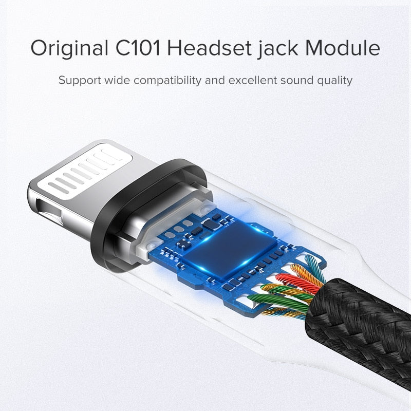 MFi Lightning to 3.5 mm Jack AUX Cable-003-PSTradings