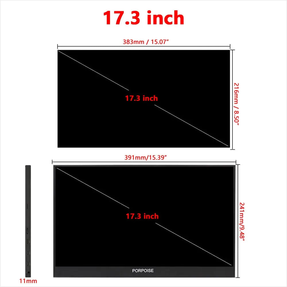 13.3-17.3 Inch Portable Screen