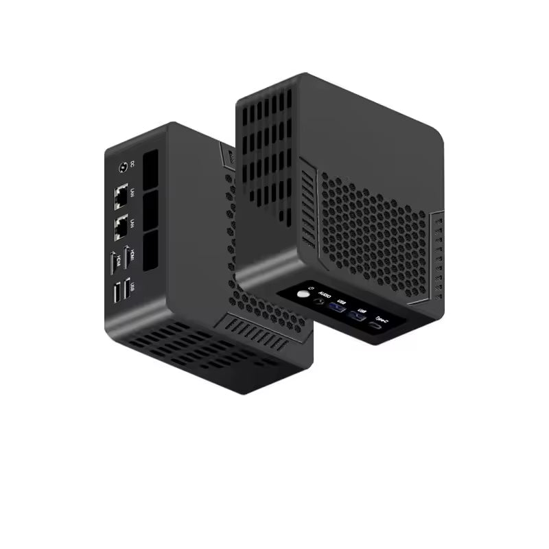 Gaming Mini PC TOPC  Ryzen 9 8945HS R7 8845HS USB4.0 Dual LAN 2Xddr5 Pcie4.0 Windows 11 Pocket Mini Computer Wifi6E