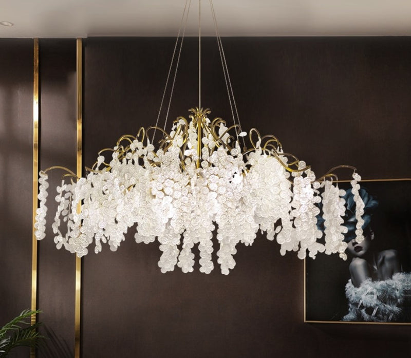 Crystal Grape Chandelier Lighting