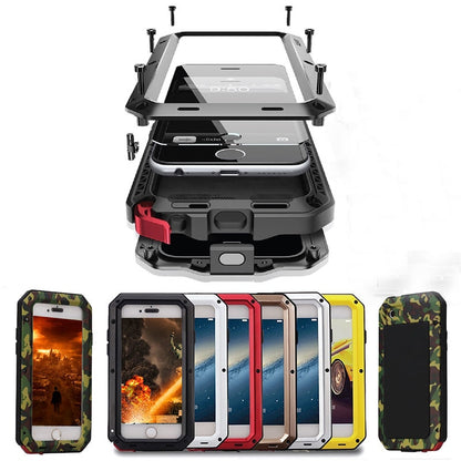 Waterproof Metal Phone Case For iPhone