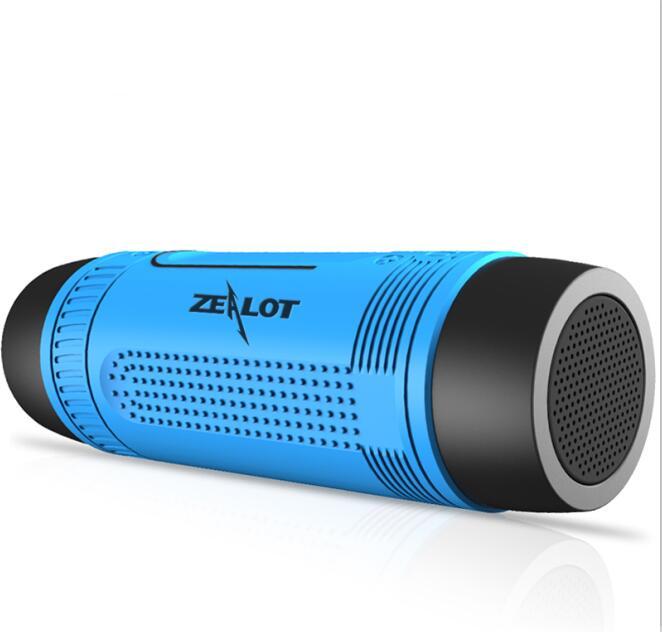 Portable Wireless Speaker with Flashlight