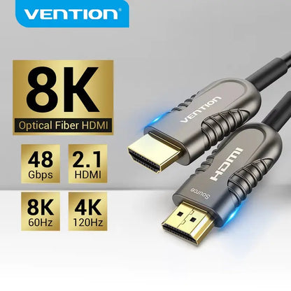 Tions 8K HDMI 2,1 Kabel 120Hz 48Gbps Fiber Optic HDMI Kabel Ultra High Speed HDR Earc Für HD Samsung LG TV Box PS5 Kabel HDMI