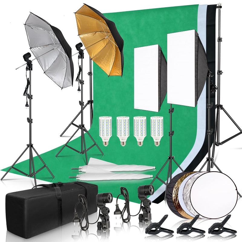 Photography Studio Lighting Kit