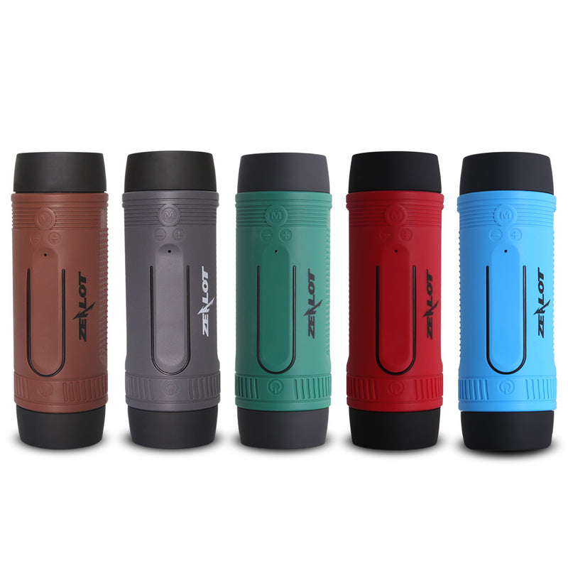 Portable Wireless Speaker with Flashlight