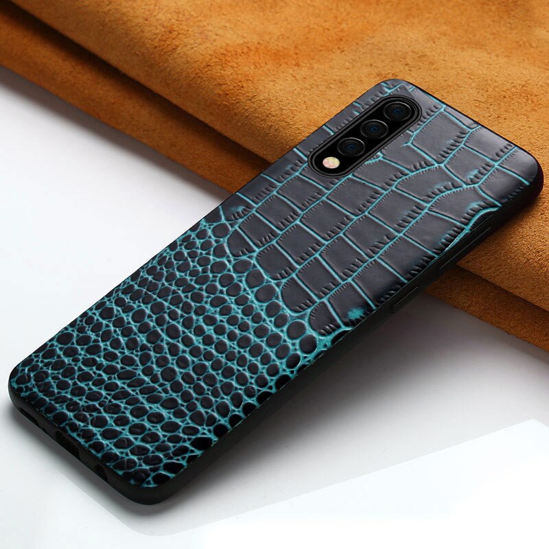 Crocodile Texture Leather Case for Samsung