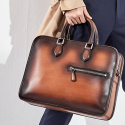 Business Aktentasche Style Berluti Sale Business Bag Echtleder 100% Kalbsleder