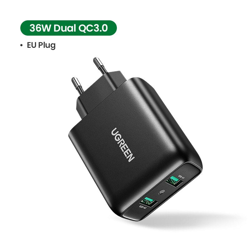 Dual Quick Fast Charging USB Charger -001-008-PSTradings