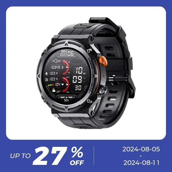 2024 C21 Pro 410mah Big Battery Outdoor Sport Smart Watches BT Calling Smartwatch for  1 ATM Waterproof Smart Watch for Men - Property & Safety Tradings