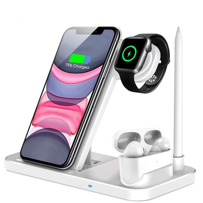 Foldable Fast Wireless Charger Stand For Phone and Watch