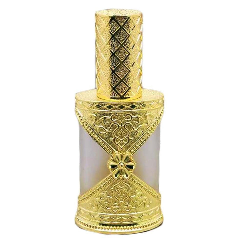 40ML Gold Antique Spray Parfume Dispenser Bottle Frosted Glass Empty Toner Bottle Refillable Container