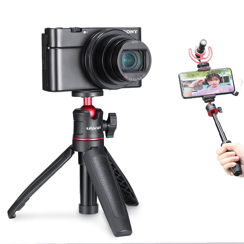 2 in 1 Adjustable Bluetooth Tripod and Selfie Stick