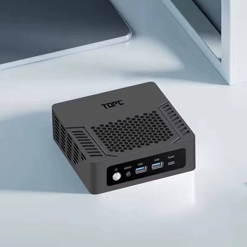 Gaming Mini PC TOPC  Ryzen 9 8945HS R7 8845HS USB4.0 Dual LAN 2Xddr5 Pcie4.0 Windows 11 Pocket Mini Computer Wifi6E