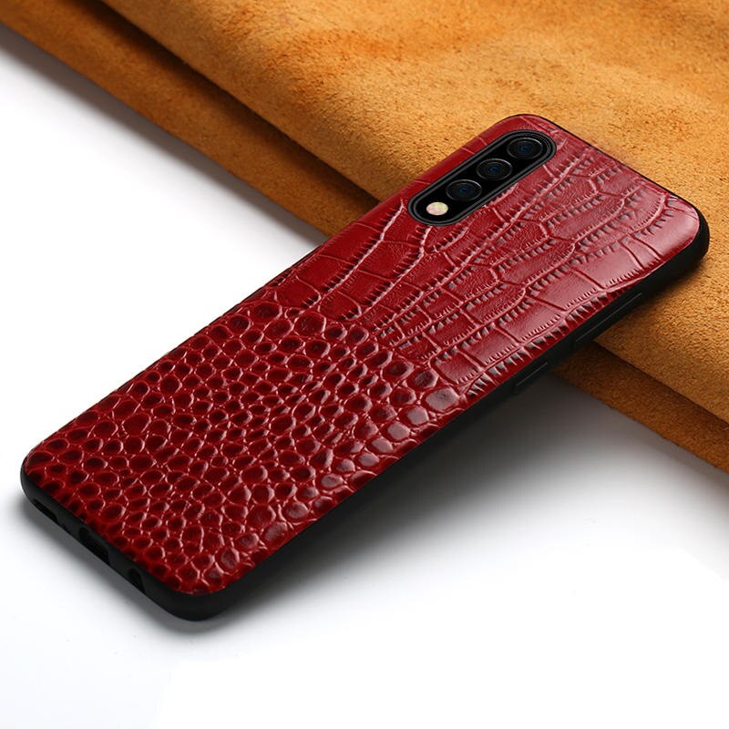 Crocodile Texture Leather Case for Samsung