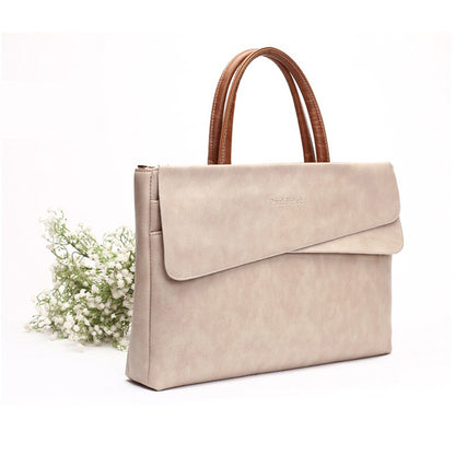 Elegant Protective Durable Genuine Leather Laptop Bag