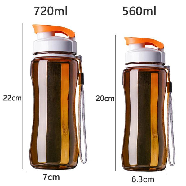 19oz & 24oz - Sports Water Bottle Portable Leak Proof For SportsTravel Space Bike Hiking Plastic Water Bottle Drinkware - PST PS Tradings