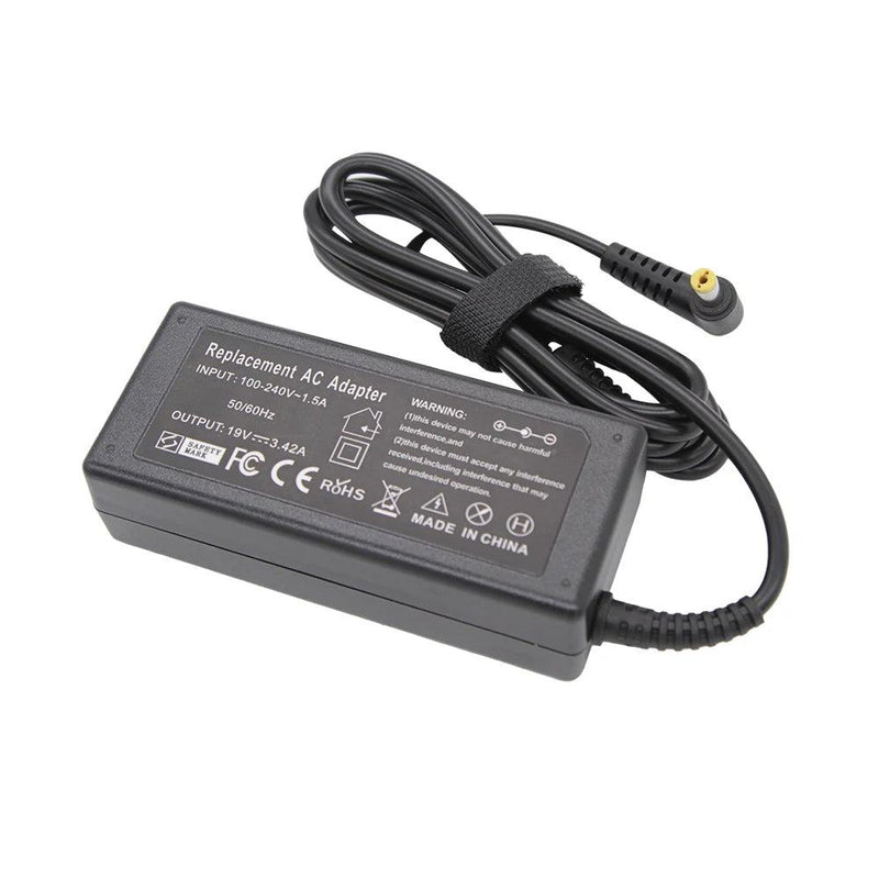 19V 3.42A 65W 5.5*1.7mm AC Laptop Charger Adapter For Acer Aspire 5315 5630 5735 5920 5535 5738 6920 6530G 7739Z Power Supply - PST PS Tradings