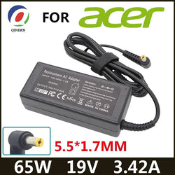 19V 3.42A 65W 5.5*1.7mm AC Laptop Charger Adapter For Acer Aspire 5315 5630 5735 5920 5535 5738 6920 6530G 7739Z Power Supply - PST PS Tradings