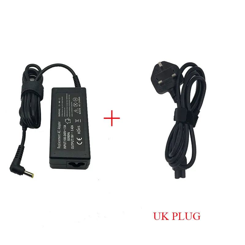 19V 3.42A 65W 5.5*1.7mm AC Laptop Charger Adapter For Acer Aspire 5315 5630 5735 5920 5535 5738 6920 6530G 7739Z Power Supply - PST PS Tradings