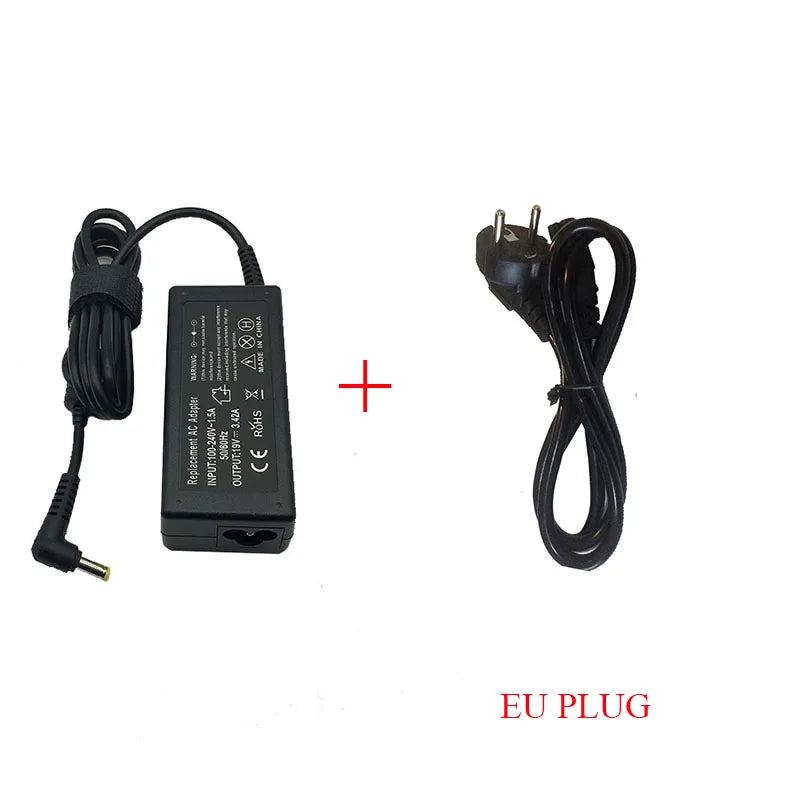 19V 3.42A 65W 5.5*1.7mm AC Laptop Charger Adapter For Acer Aspire 5315 5630 5735 5920 5535 5738 6920 6530G 7739Z Power Supply - PST PS Tradings