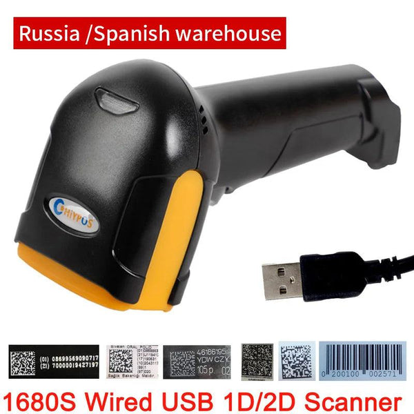 1D/2D  Supermarket Handhel  Barcode Bar  Code Scanner  Reader QR   PDF417 Bluetooth 2.4G Wireless &Wired USB Platform - PST PS Tradings