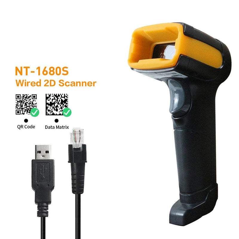 1D/2D  Supermarket Handhel  Barcode Bar  Code Scanner  Reader QR   PDF417 Bluetooth 2.4G Wireless &Wired USB Platform - PST PS Tradings