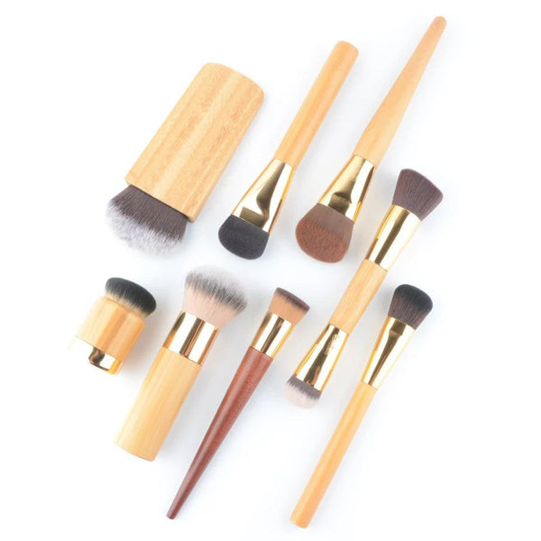 1pc Super Soft Powder Make up brushes Foundation Blusher makeup brush Shadow blending contour Professional High quality bamboo - PST PS Tradings