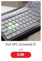 1pc Universal Waterproof Silicone Desktop Computer Keyboard Cover Clear Skin Protector Film Shell Dust-Proof Protective Film - PST PS Tradings