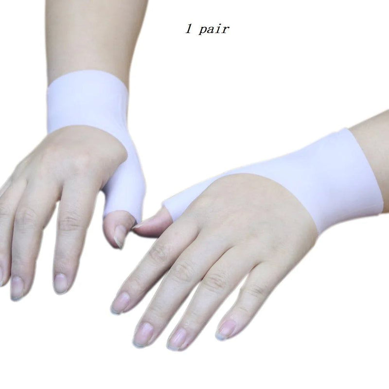 1pcs Silicone Gel Therapy Wrist Thumb Support Gloves Arthritis Pressure Corrector Gloves Carpal Tendonitis Protection Gloves - PST PS Tradings