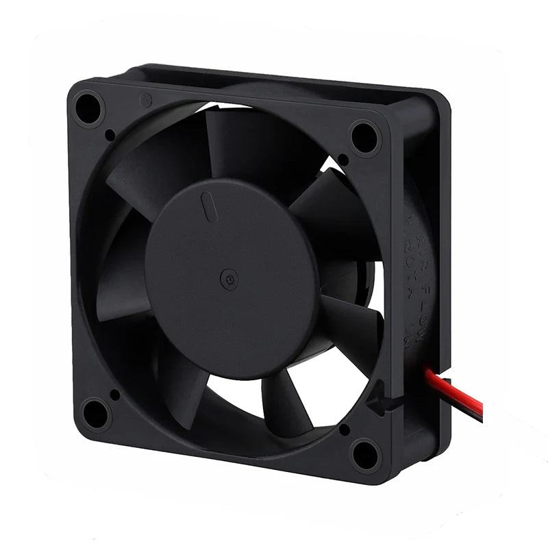 2 Pcs Gdstime 60x60x20mm 6020 12V 24V Dual Ball 3D Printer Cooler Fan 60mmx20mm Brushless Machine Equipment DC Motor Cooling Fan - PST PS Tradings