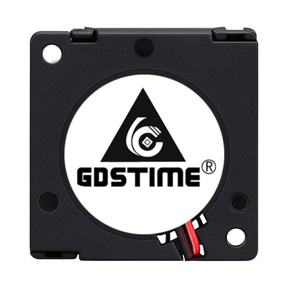 2 Pieces Gdstime DC 5V 12V 24V 30x30x10mm Sleeve Dual Ball 1 inch Small Mini Blower Cooling Fan 30mm x 10mm 3cm 3010 3D Printer