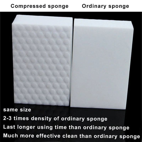 20/40/100 PCS Magic Compressed Sponge Eraser Cleaner Kitchen Accessory Tool Melamine Sponge Dish Washing Brush Cleaning - PST PS Tradings