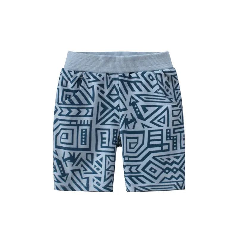 2025 Summer Boys Camouflage Shorts Cotton Trousers Kids Beachwear Children Loose Sport Beach Shorts Sweatpants 2-7Y - PST PS Tradings