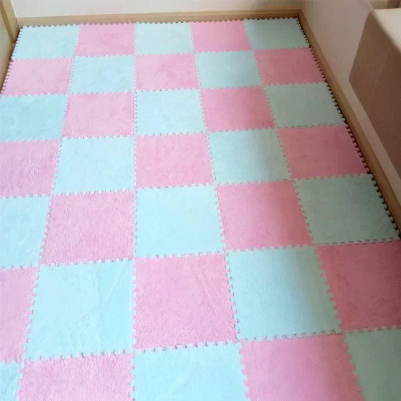 30*30*1CM Play MatBaby Toys Eva Foam Puzzle Carpet in Children's Room Keep Warm Playmat Soft Plush Children's Mat Baby - PST PS Tradings