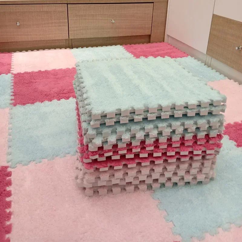 30*30*1CM Play MatBaby Toys Eva Foam Puzzle Carpet in Children's Room Keep Warm Playmat Soft Plush Children's Mat Baby - PST PS Tradings