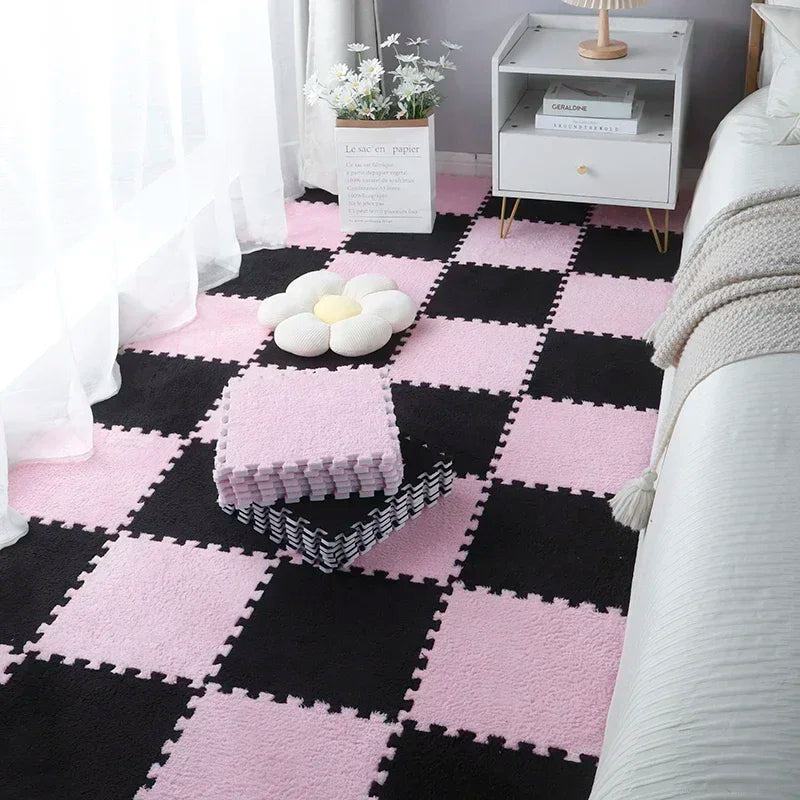 30*30CM Children's Carpet Children's Room Baby Play Mat Warm Play Mat Foam Puzzle Floor Children's Room Activities Mat - PST PS Tradings