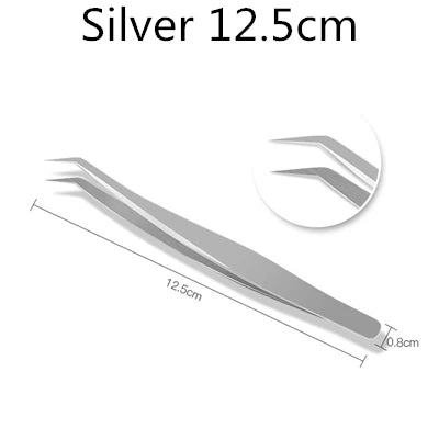 30cm Stainless Steel Kitchen & Bar Tweezer Food Tongs Kitchen Cooking Medical Tweezers Bar Tool - PST PS Tradings