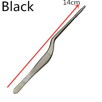 30cm Stainless Steel Kitchen & Bar Tweezer Food Tongs Kitchen Cooking Medical Tweezers Bar Tool - PST PS Tradings