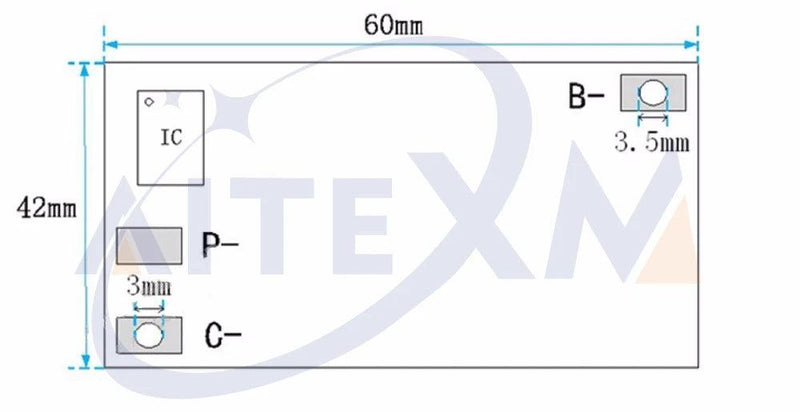 3S/4S/5S BMS 12V 16.8V 21V 18V 3.7V 100A Li-ion LMO Ternary Lithium Battery Protection Circuit Board Li-Polymer Balance Charging - PST PS Tradings  PST PS Tradings