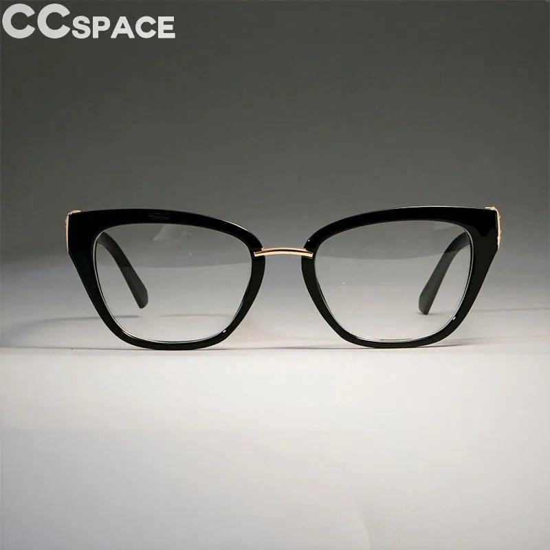 45605 Cat Eye Glasses Frames Women Rhinestone Decoration Styles Optical Fashion Computer Glasses