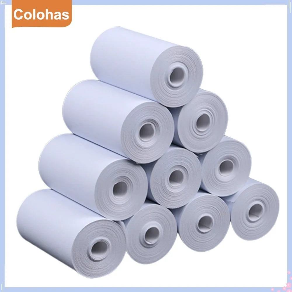 5/10/15/20 57*25mm Thermal Paper White Children Camera Instant Print Kids Camera Printing Paper Replacement Accessories Parts - PST PS Tradings