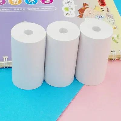 5/10/15/20 57*25mm Thermal Paper White Children Camera Instant Print Kids Camera Printing Paper Replacement Accessories Parts - PST PS Tradings