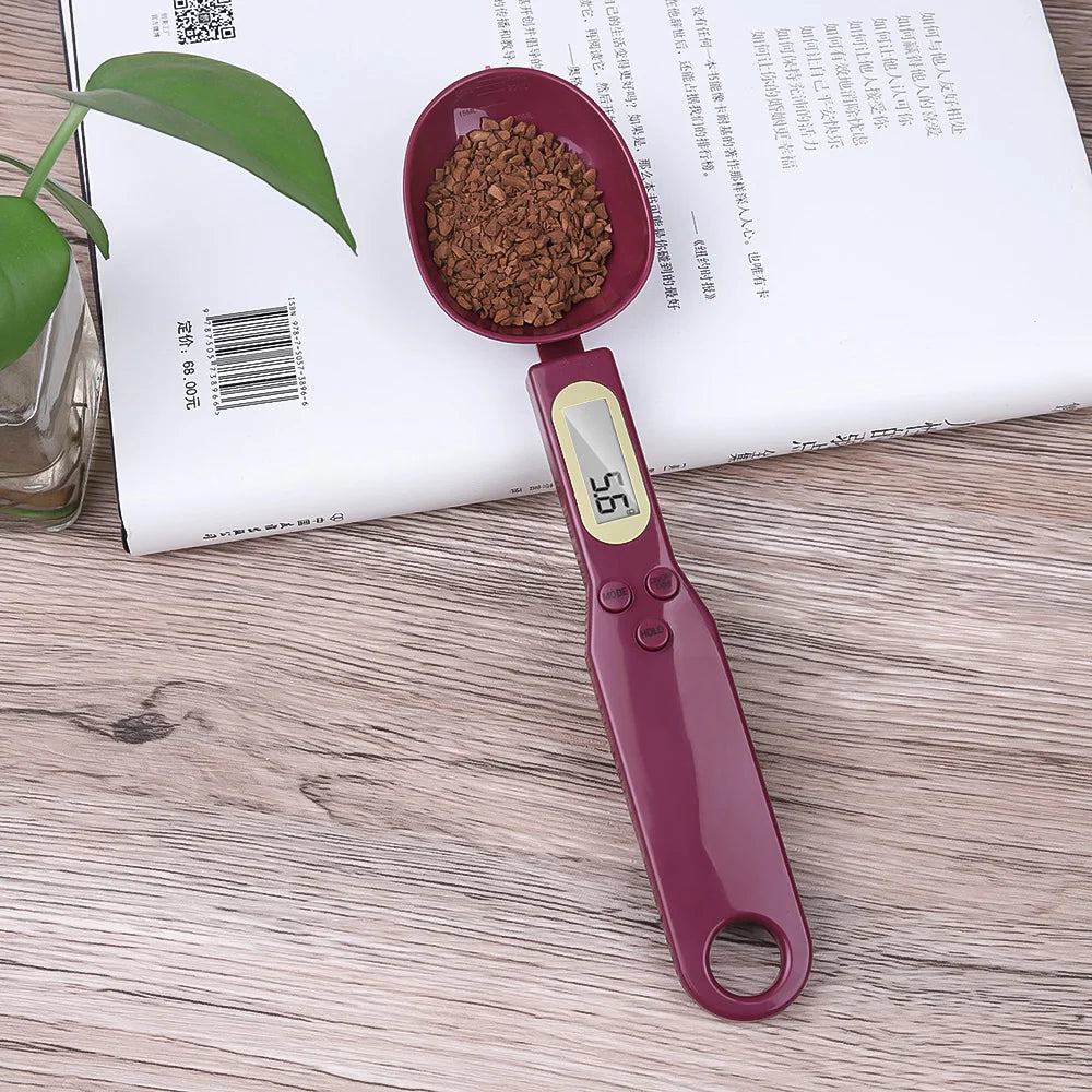 500g/0.1g LCD Display Digital Kitchen Measuring Spoon Electronic Digital Spoon Scale Mini Kitchen Scales Baking Supplies - PST PS Tradings